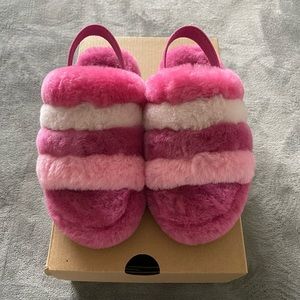 Brand New Big Kids UGG Fluff Yeah Slide 13